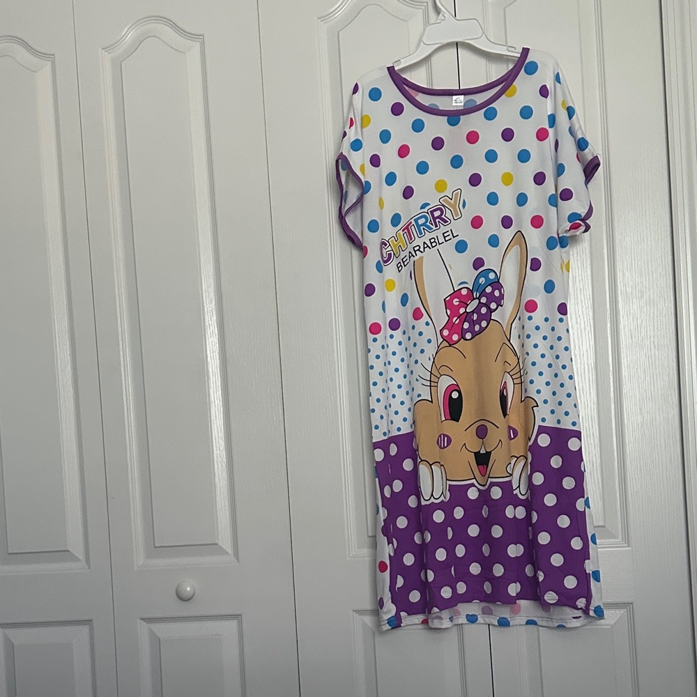 Kids Sleepwear - Purple and White